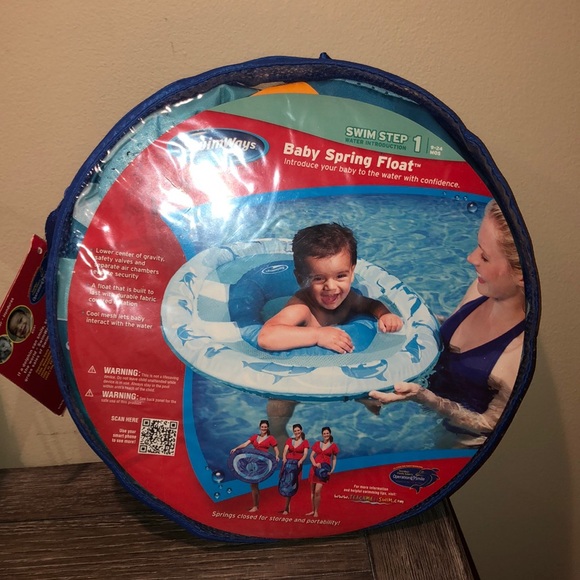 Swimways swim step 1 baby spring float new - Picture 1 of 4